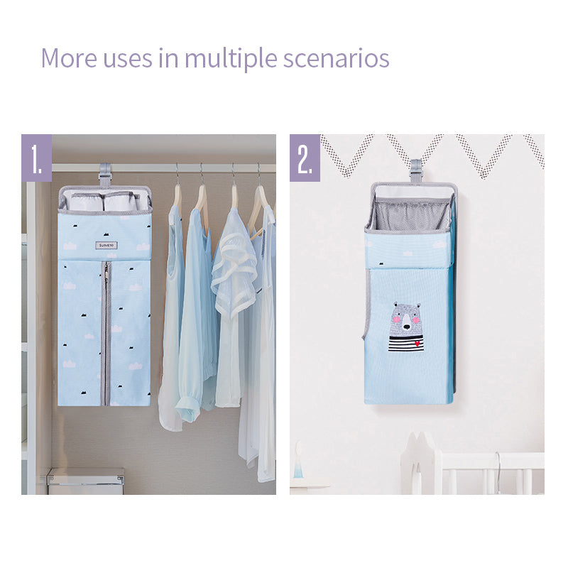 3-IN-1 Baby Crib Saver Organizer